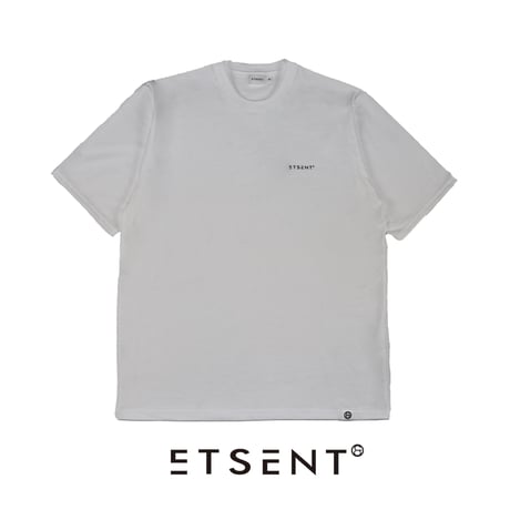 "E" logo T-shirt/WH(ETS-2006)