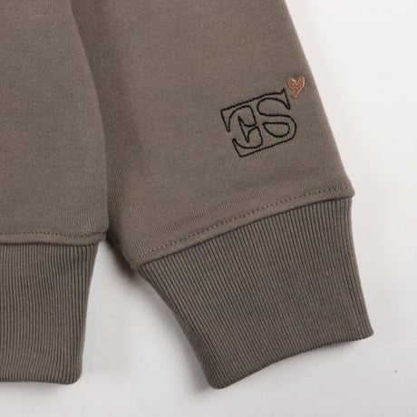 embroidery logo sweat shirt/KHA(ETS-2015)