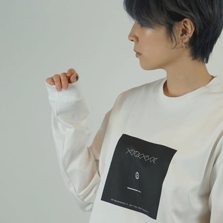 crackly long sleeve T-shirt/WH(ETS-2009)