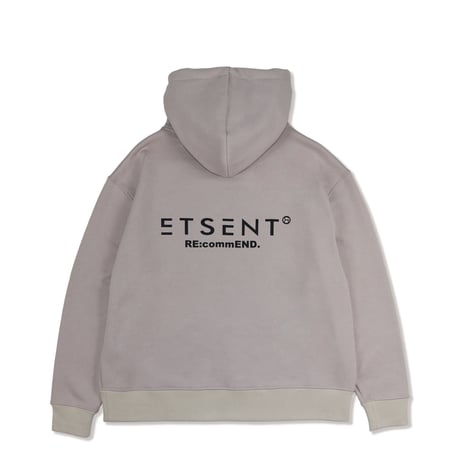 back logo hoodie/BEG(ETS-2003)