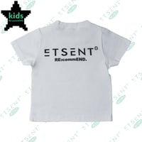 【Kids】Back logo T-shirt kids/WH(ETK-1003)