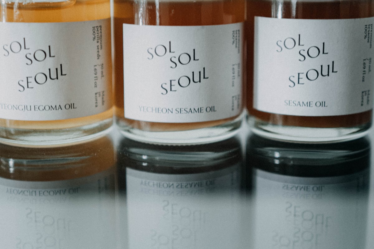 限定値下げ‼️SOL SOL SEOUL ごま油 2本セット SOLSOL MINI OIL SET | SOLSOL SEOUL