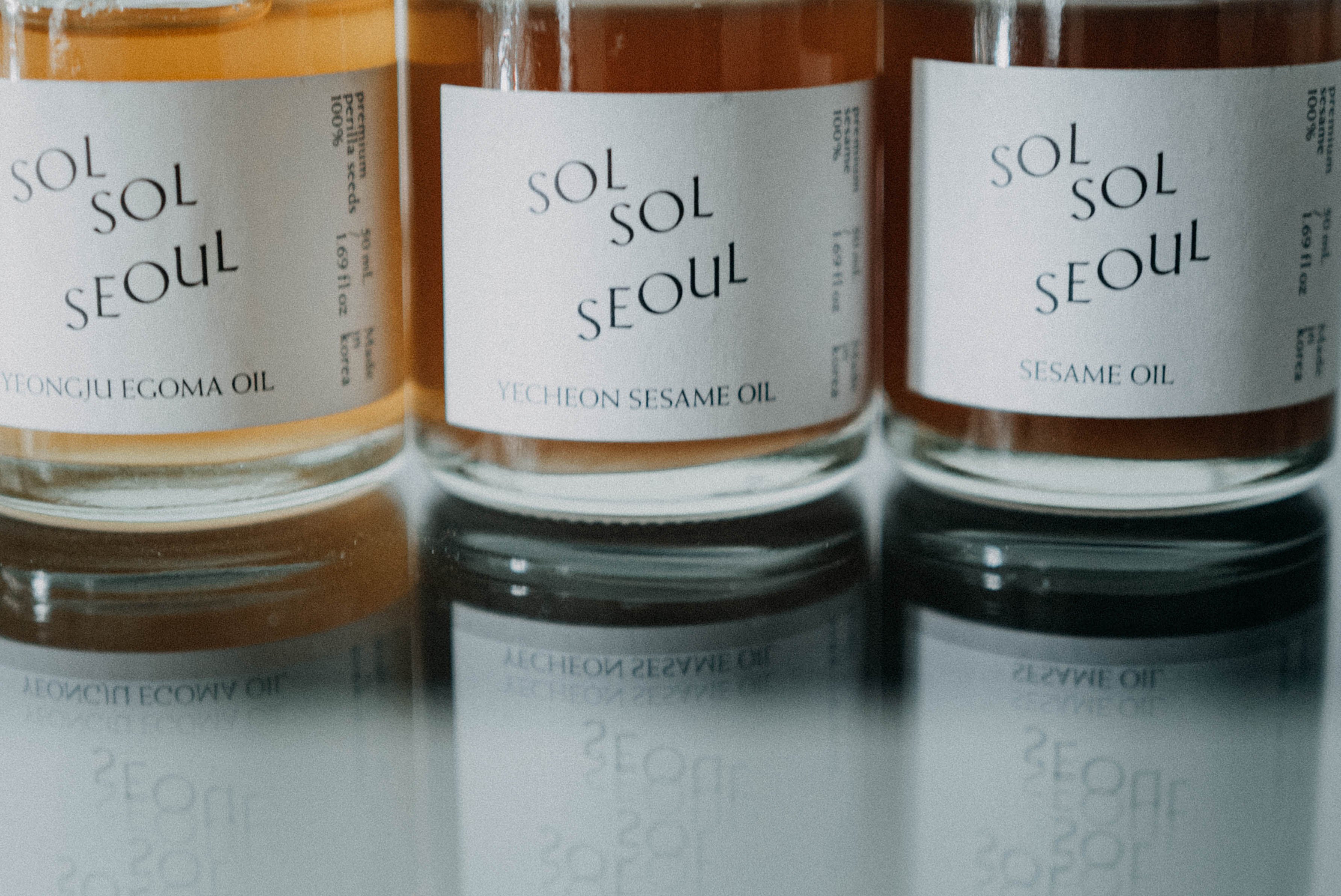 【新品未使用】SOLSOLSEOUL えごま油　　未開封5本 SOLSOL MINI OIL SET | SOLSOL SEOUL