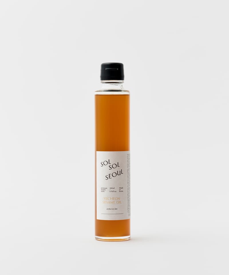 YECHEON SESAME OIL | SOLSOL SEOUL YECHEON SESAME OIL | SOLSOL SEOUL