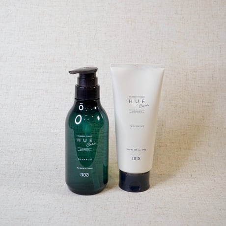 HUEcareリバイタライジングシャンプ−300ml/トリートメント200gセット