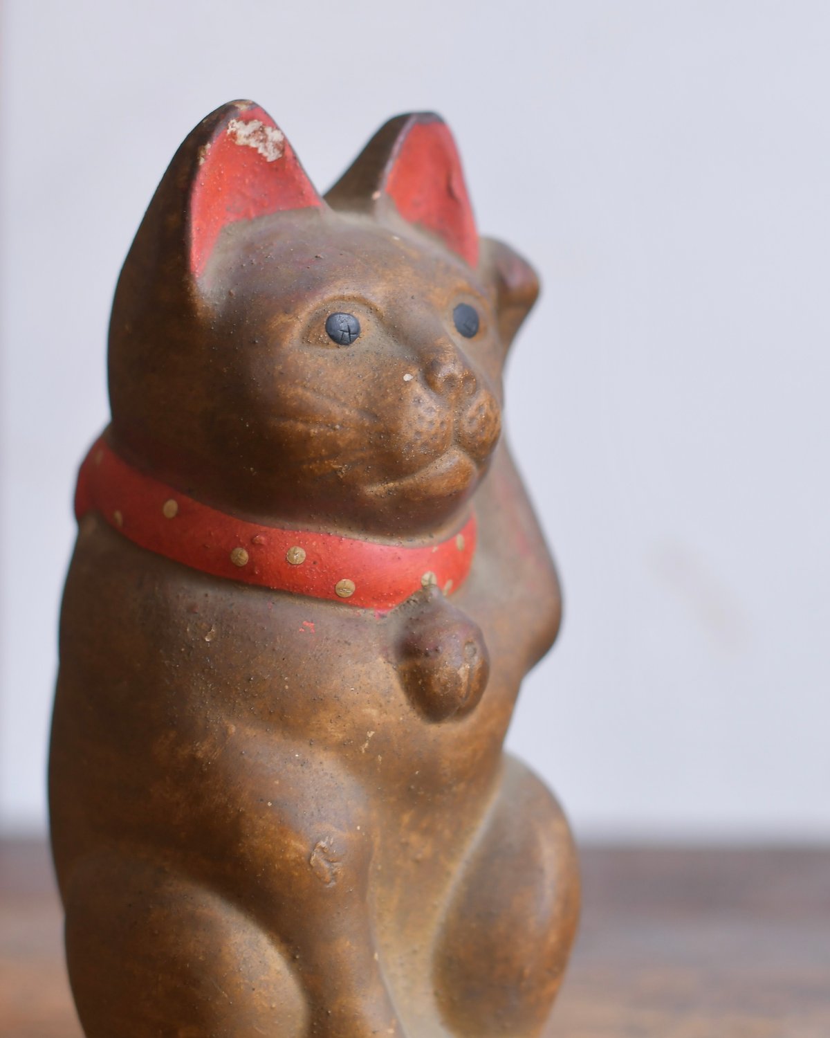 陶器製 招き猫 | 安濃古道具店