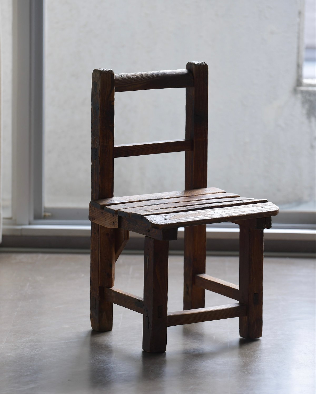 昭和初期 子ども用木製チェア | 安濃古道具店