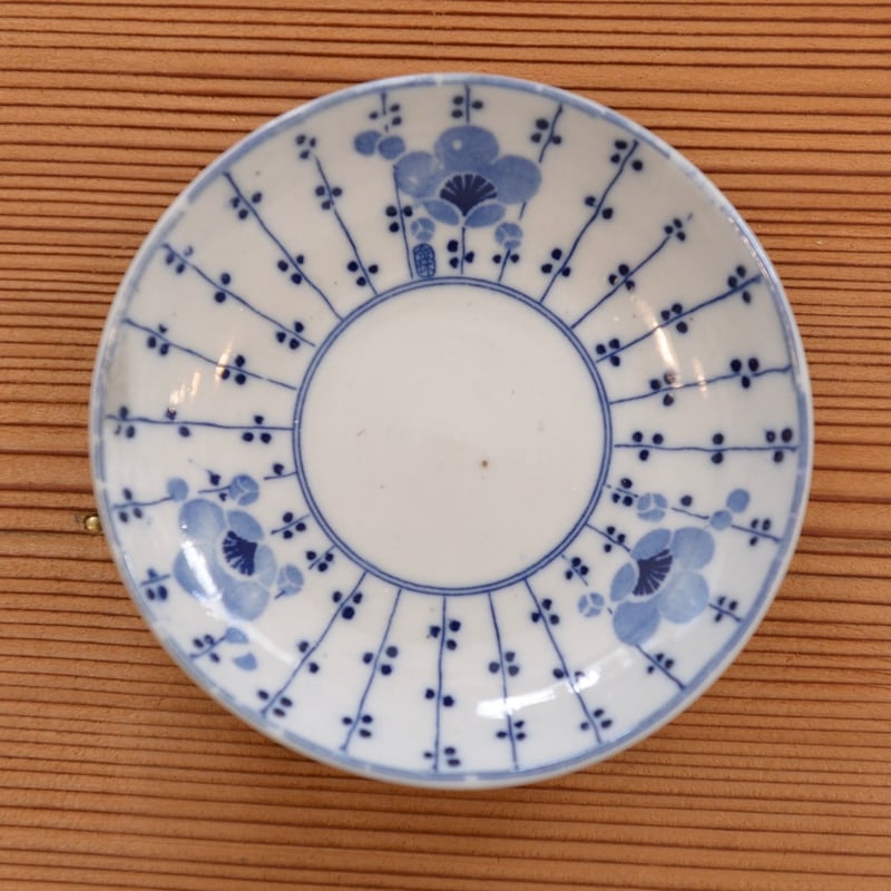 昭和初期 印判小皿2種6枚セット | 安濃古道具店