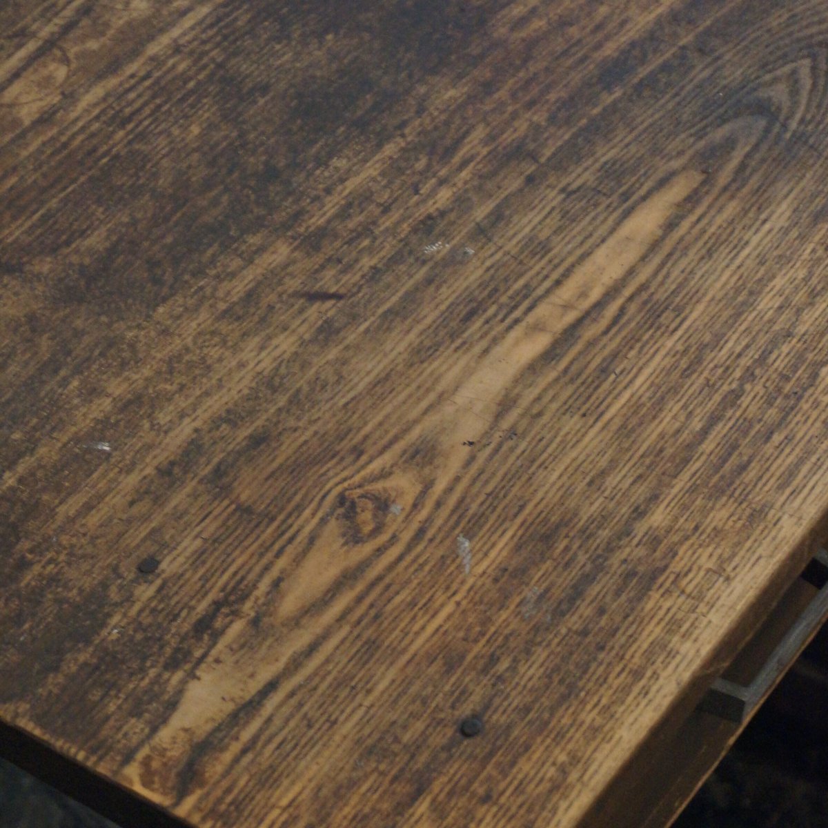 昭和中期 木製片袖机 | 安濃古道具店