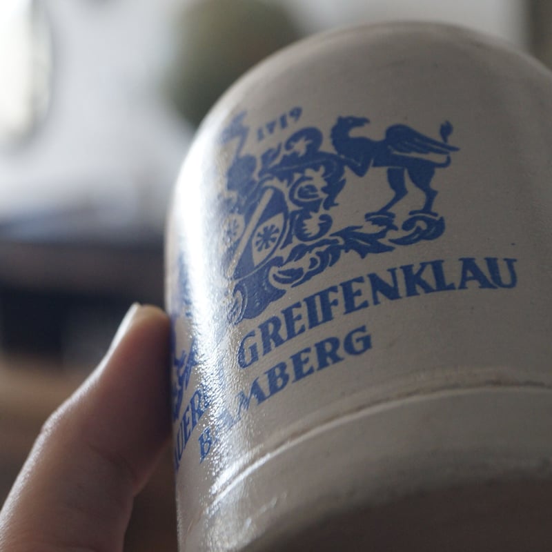 Brauerei Greifenklau 陶器製ビアマグ | 安濃古道具店