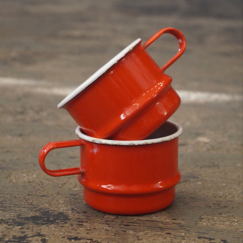 ホーロー製 スタッキングマグカップ | 安濃古道具店