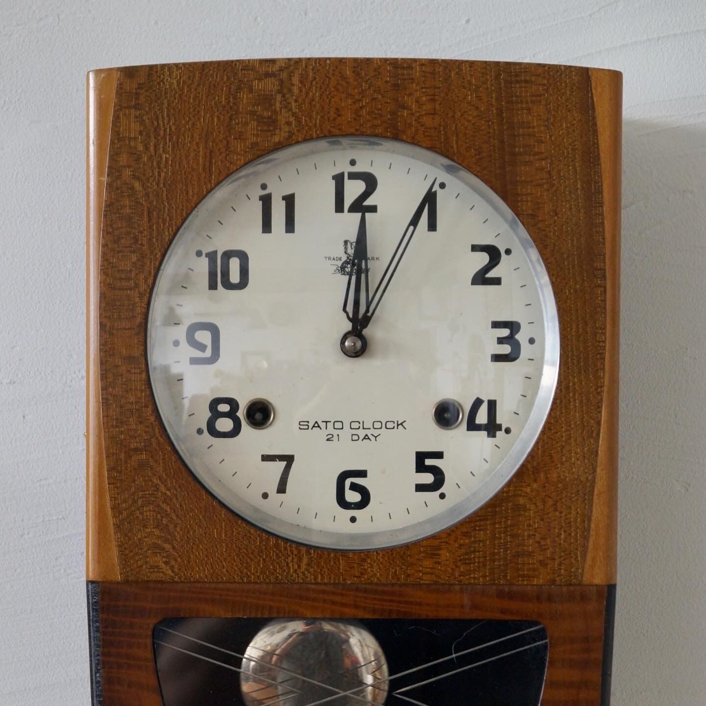SATO CLOCK 佐藤時計 振り子時計 完動品 original