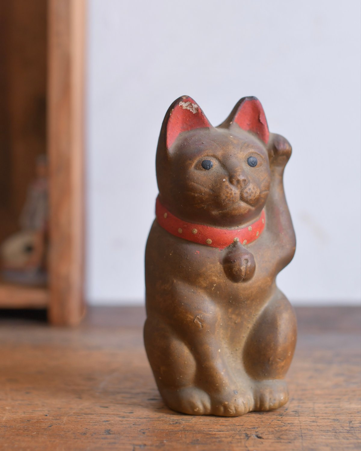 陶器製 招き猫 | 安濃古道具店