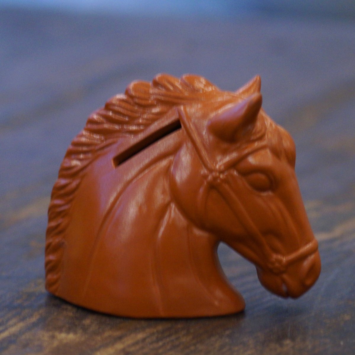 陶器製 馬頭型貯金箱 | 安濃古道具店