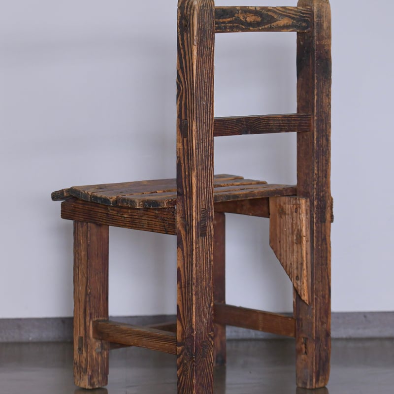 昭和初期 子ども用木製チェア | 安濃古道具店