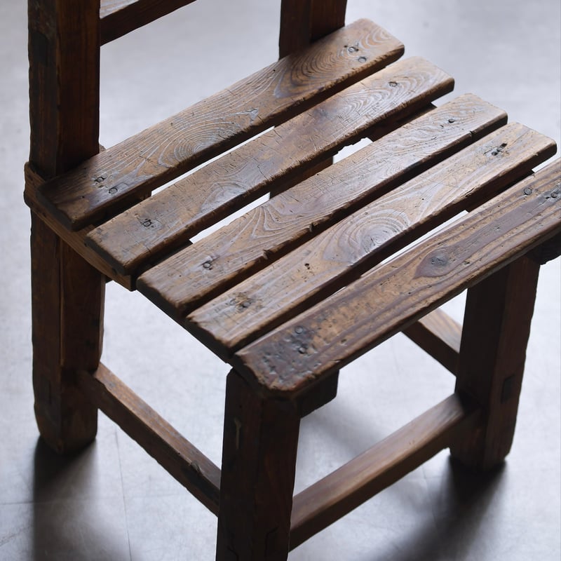 昭和初期 子ども用木製チェア | 安濃古道具店