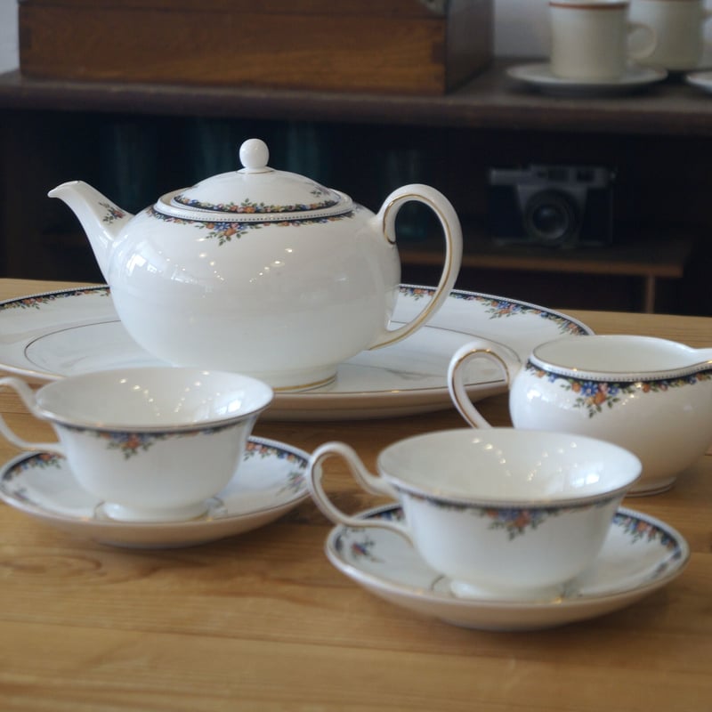 WEDGWOOD Osborneティーセット | 安濃古道具店 WEDGWOOD Osborneティーセット | 安濃古道具店