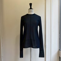 【予約商品】メッシュニットクルーネックトップ ス