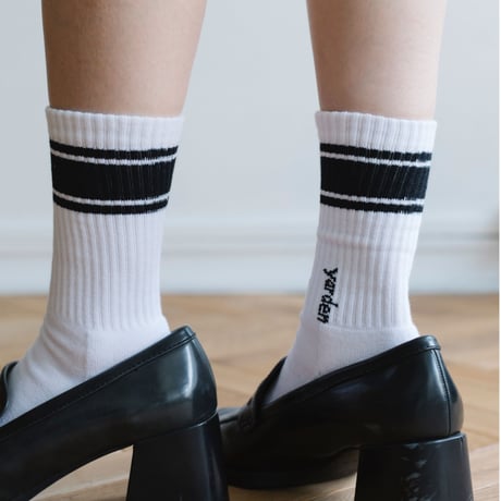 【ya-22117】line logo socks (ladys)