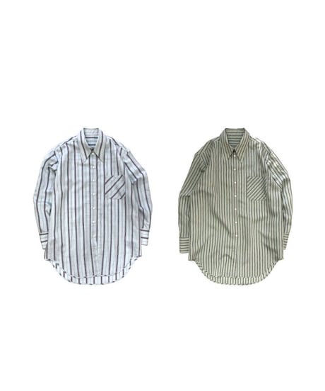 【ya-22006】long stripe shirt