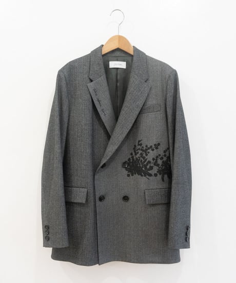 【ya-22101-2】print double jacket