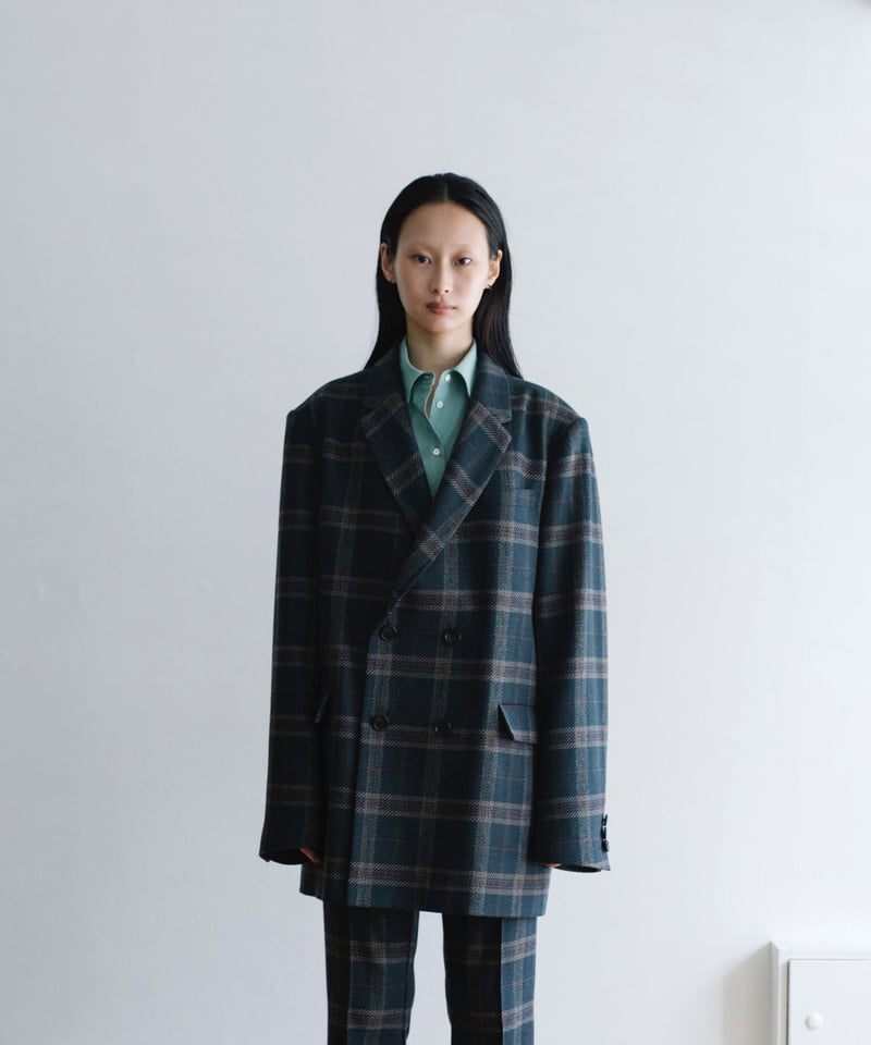 ya-22101-1】check double jacket | yarden online