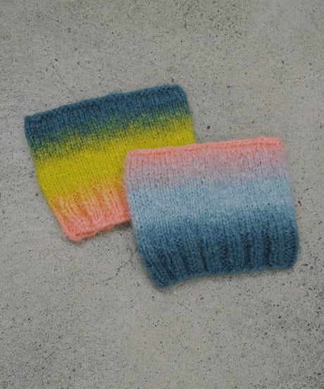 【ya-24102】 rainbow cat knit cap