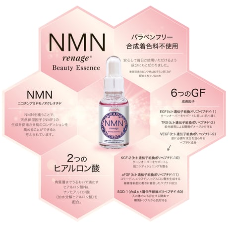 NMN renage® ｜Beauty essence｜30mL｜美容液