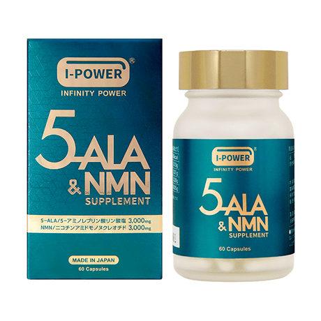 INFINITY POWER ｜ 5-ALA&NMN ｜ 健康食品 ｜ 60粒