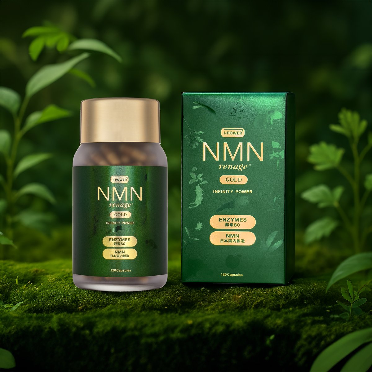 NMN 液体 新商品】NMN renage® GOLD NMN&HARB（野草酵素エキス配合） | 【公式