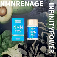 INFINITY POWER ｜ NMN9000 ｜ 健康食品 ｜ 90粒