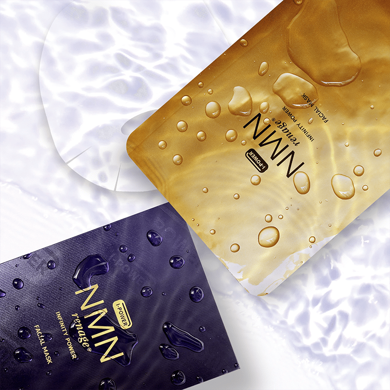 NMN renage® GOLD｜ Facial Mask ｜ 5枚入 ｜シート状美容液マス