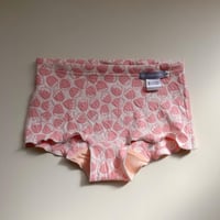 受注生産＊ましゅまろパンツ(苺)＊シルク茜染め