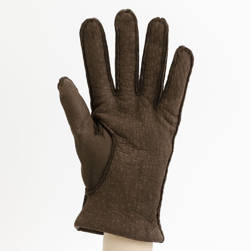 ペッカリー革手袋（紳士）チョコ | hirata-glove STORE