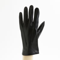 HIPPO`スマホ対応抗菌革・抗菌防臭裏生地を使用した革手袋（紳士用）クロ
