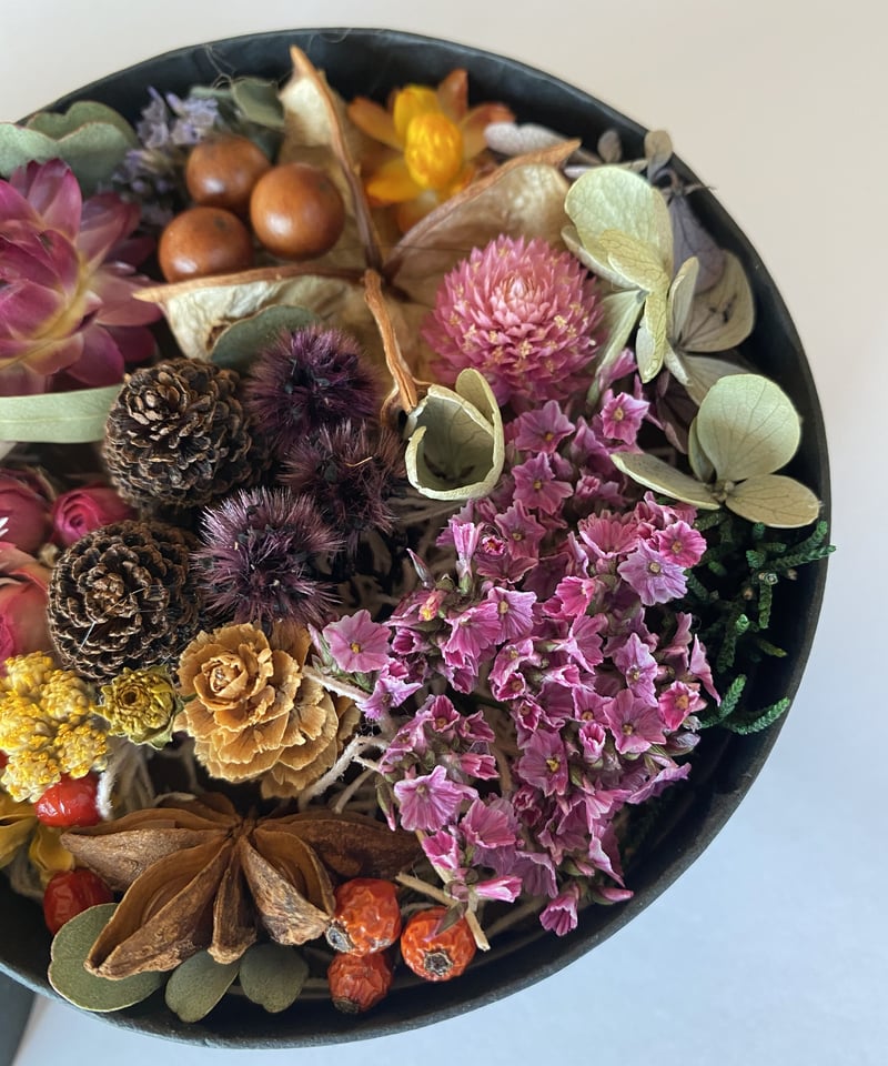 森のジュエリーBOX （ドライフラワーアレンジ） | Voyage de fleurs by