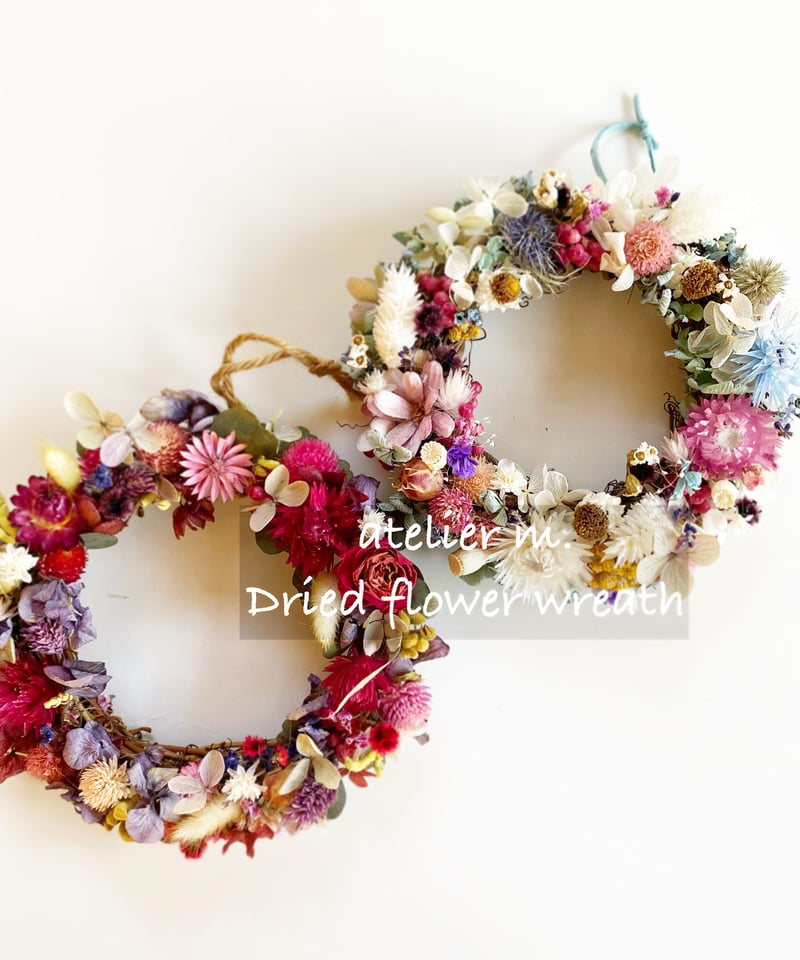 春の森のリース | Voyage de fleurs by atelier m.
