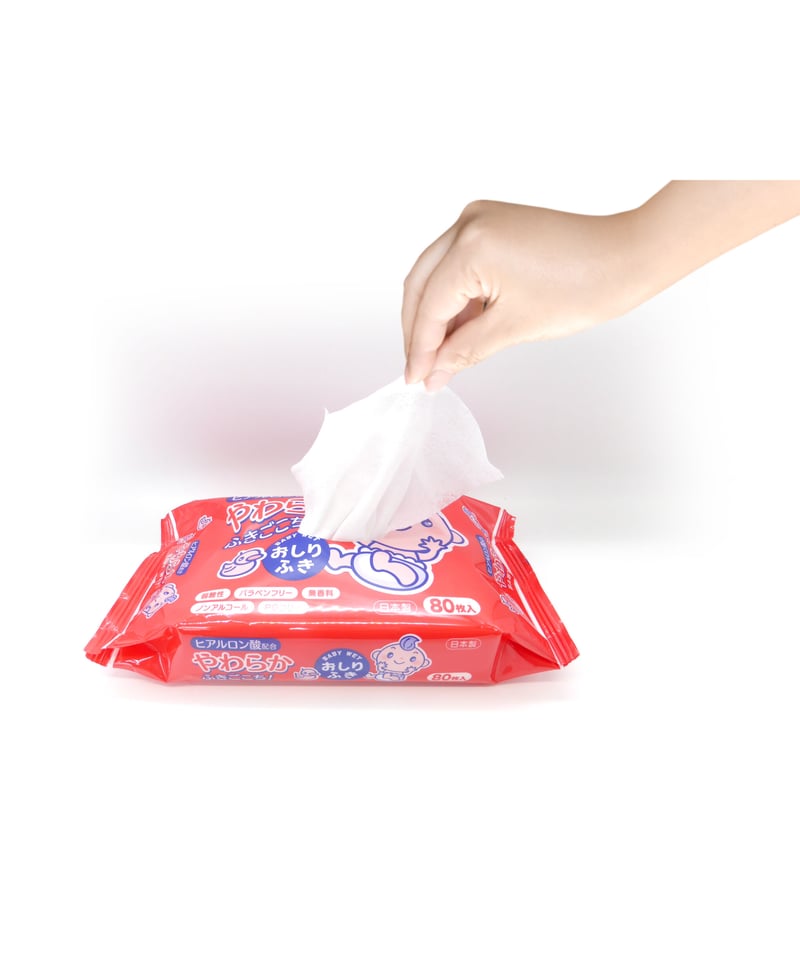 ヒアルロン酸やわらかおしりふき80枚×3個入り | T.H.T オンラインショップ