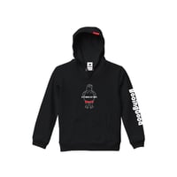 【キッズ】パーカー/ブラック2022冬