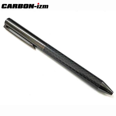 CARBON-izm（カーボンイズム） カーボン ボールペン 007 回転式 CB100-135 ブラックニッケル ツイスト式 プチギフト 就職祝い入学祝い 卒業祝い 進級祝い 誕生日プレゼント