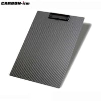 CARBON-izm（カーボンイズム） リアルカーボン クリップボード A4サイズ用  CARBON STYLE CB100-200 イベント 展示会 アンケート 資料閲覧 回覧板 クリップファイル