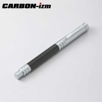 CARBON-izm (カーボンイズム) CBCカーボンボールペン キャップ式 CB100-003 黒/シルバー カーボン プチギフト 就職祝い 入学祝い 卒業祝い 進級祝い 誕生日プレゼント