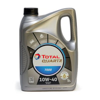 トタル(TOTAL) オイル QUARTZ 7000 10W-40 (5L) プジョー、シトロエン、フォルクスワーゲン、メルセデス　API : CF/SL