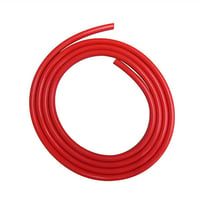 ELS(エルス) シリコンホース 4パイ (4mm)レッド 2M　クリックポスト便