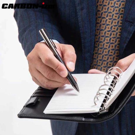 CARBON-izm（カーボンイズム） カーボン ボールペン 007 回転式 CB100-135 ブラックニッケル ツイスト式 プチギフト 就職祝い入学祝い 卒業祝い 進級祝い 誕生日プレゼント