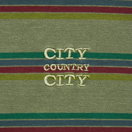 EMBROIDERED LOGO OVERDYE BORDER L/S T-SHIRT_OD