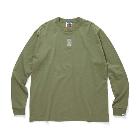 ARCHIVE SALE_EMBROIDERED LOGO COTTON L/S T-SHIRT_CCC VIBES_OD