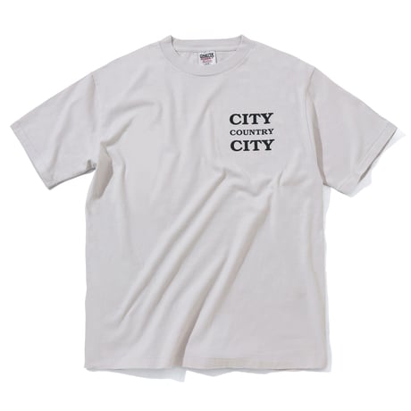 CITY COUNTRY CITY T-SHIRT_LIGHT GRAY
