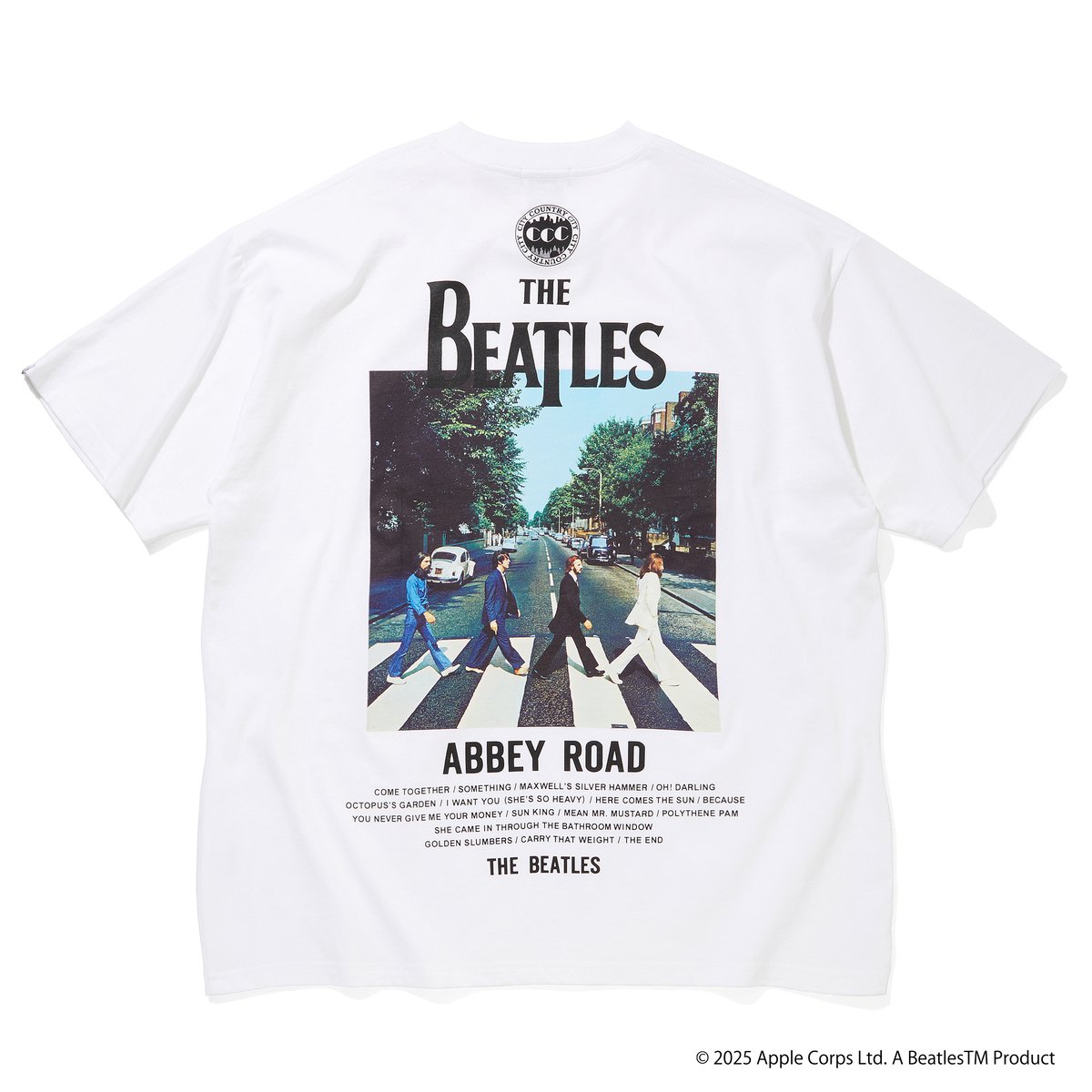 CITY COUNTRY CITY BEATLES Tシャツ　Lサイズ CITY COUNTRY CITY x THE BEATLES_COTTON T-SHIRT_