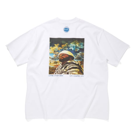 CITY COUNTRY CITY x LONNIE LISTON SMITH_COTTON T-SHIRT_EXPANSIONS_WHITE